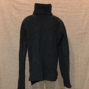 Ann Taylor Dark Grey Knit Sweater